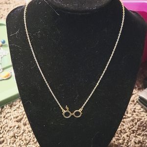 5/$12 Jewelry Dainty Gold Harry Potter Inspired Glasses Necklace
